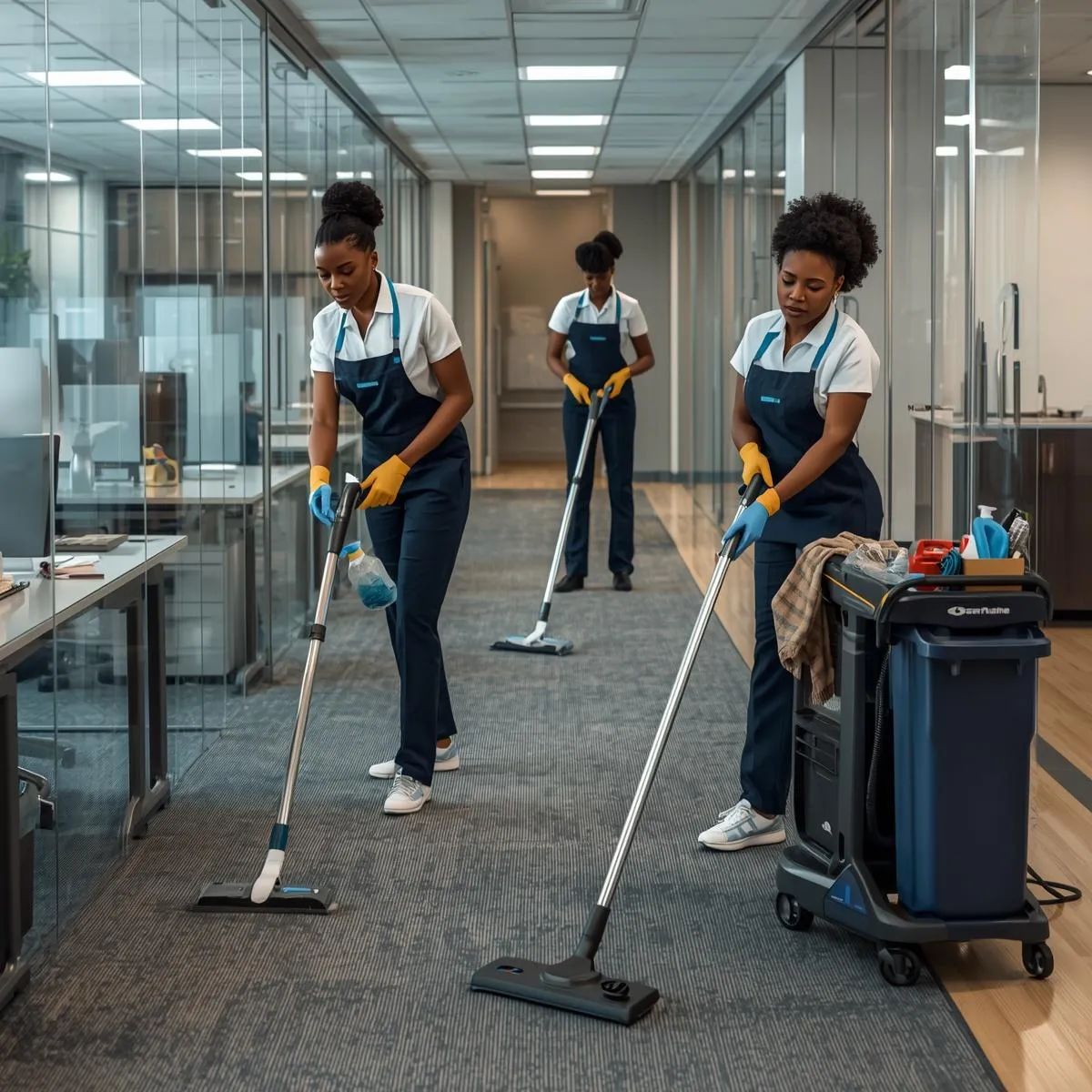 Professional High Rise Glass Cleaning Docklands